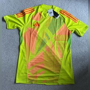 ADIDAS TIRO24 PRO GK JERSEY SHORT SLEEVE SEMI SOLAR YELLOW
